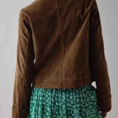 Womens Suede Leather Jacket