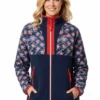 Women's USA 2026 Red and Blue Fleece