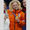 Xandra Velzeboer Winter Olympics 2026 Team Netherlands Jacket