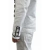 Yung Lean Stage Performance White Military Costume Jacket back