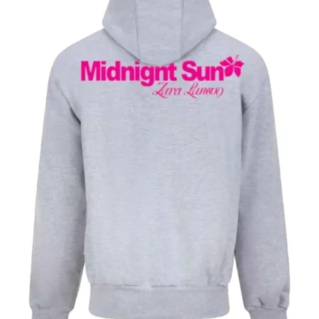 Zara Larsson Hibiscus Flower Hoodie back