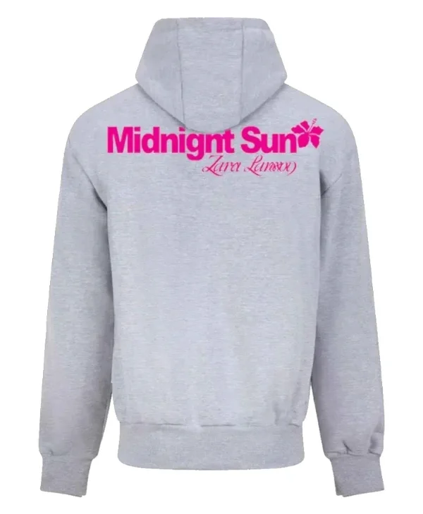 Zara Larsson Hibiscus Flower Hoodie back
