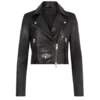 Zuleyka Silver The Young and The Restless Leather Jacket front