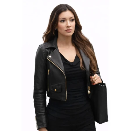 Zuleyka Silver The Young and The Restless Leather Jacket