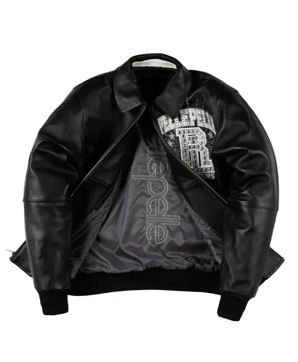 black Pelle Pelle Rolling Loud Jacket