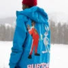 burton snoop dogg snowboard Blue Jacket