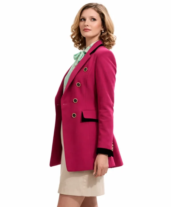 women’s pink fashion blazer The Lady