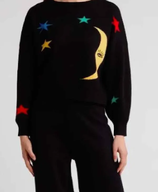 Abbott Elementary S5 Keyla Mejia Star Moon Sweater