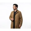 Adam Scott Hokum 2026 Brown Trench Coat