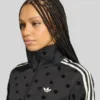 Adidas Polka Dots Track Black Jacket