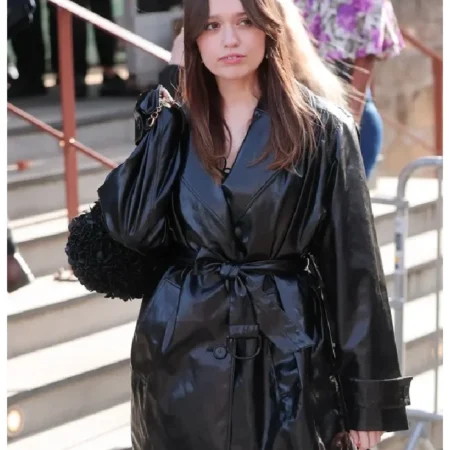 Aimee Lou Wood Leather Jacket