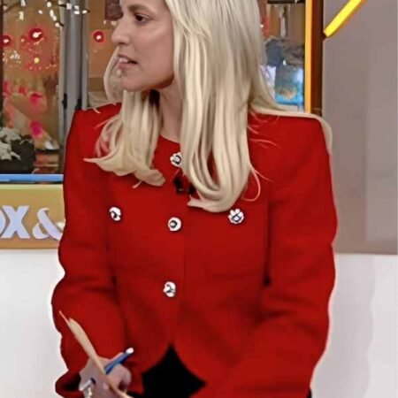 Ainsley Earhardt Red Jacket