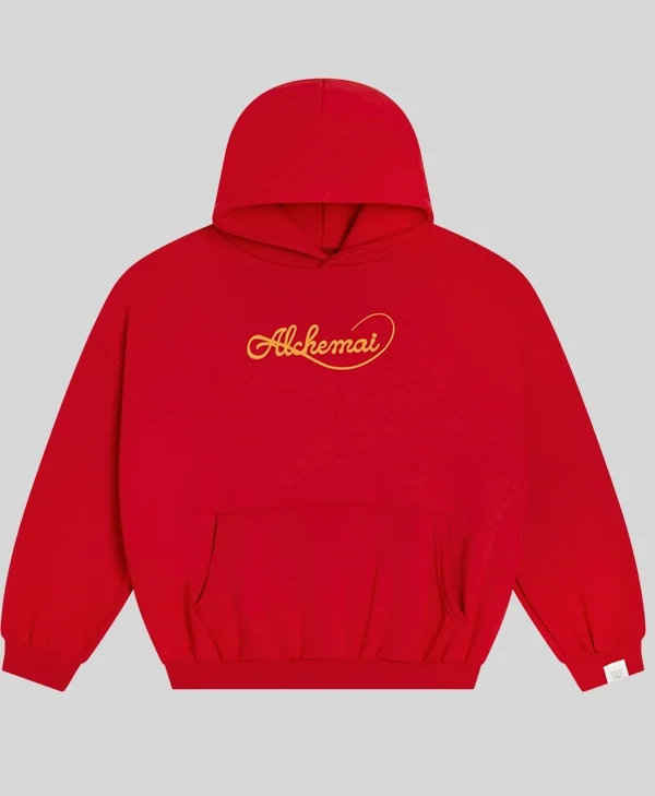 Alchemai Year of Horse Red Hoodie