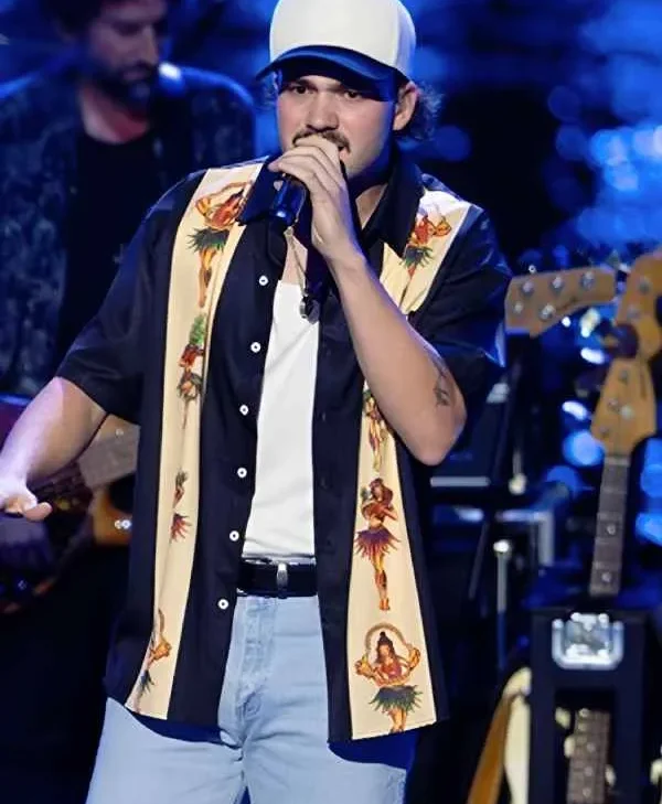 American Idol S24 Kutter Bradley Hawaiian Shirt