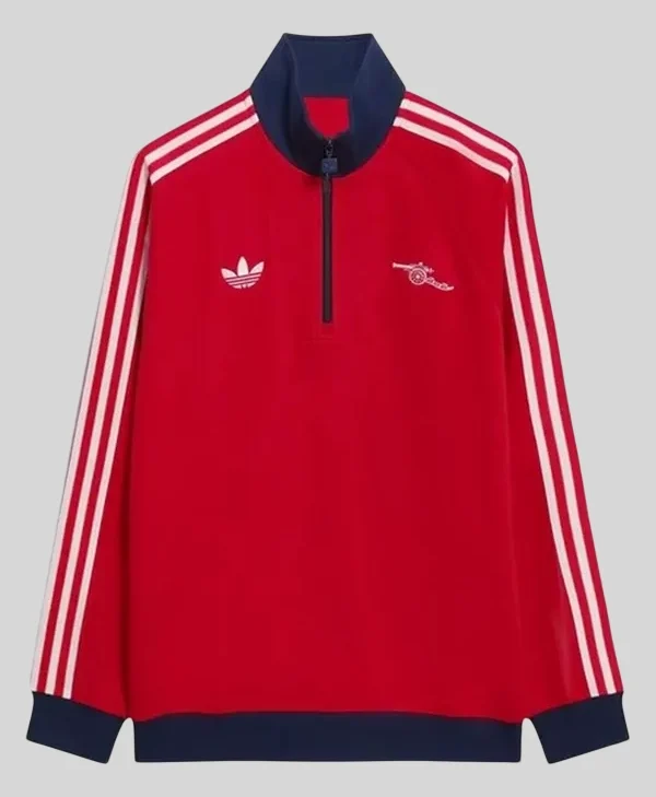 Arsenal Adidas 25-26 Half Zip Jacket