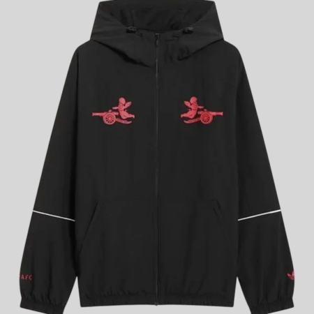 Arsenal Adidas x Places+Faces Black Jacket