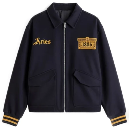 Arsenal x Aries Varsity Jacket