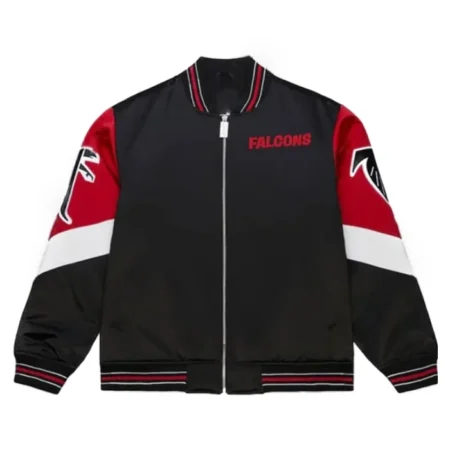 Atlanta Falcons Throwback Vintage Satin Jacket