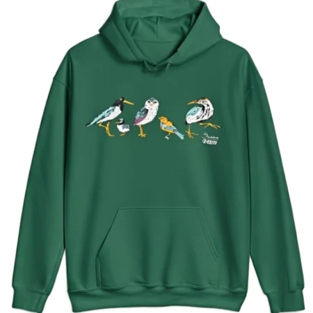 Audubon Green Pullover Hoodie