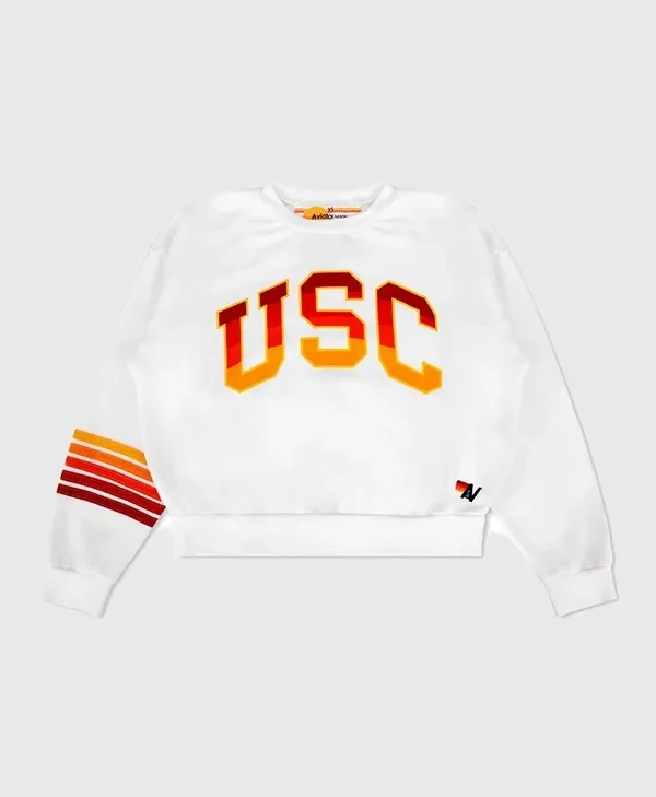 Aviator Nation University of Southern California Crew Sweatshirt