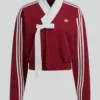 BABYMONSTER × Adidas Hanbok Red Jacket