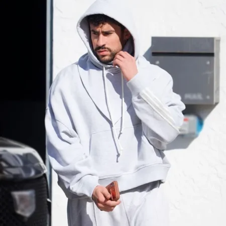 Bad Bunny x Adidas Grey Tracksuit