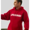 Baywatch Lifeguard Red Hoodie