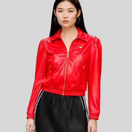 Becky Lynch Red Leather Jacket