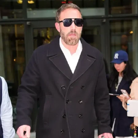 Ben Affleck NYC 2026 Peacoat