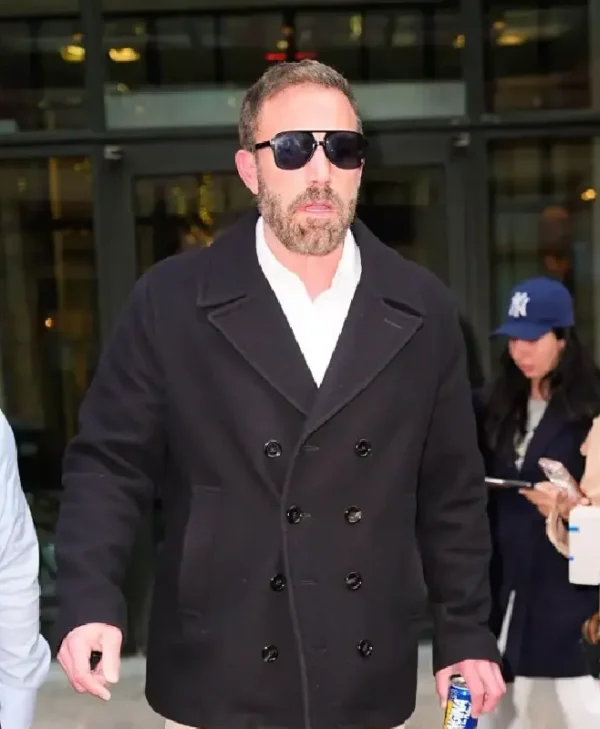 Ben Affleck NYC 2026 Peacoat
