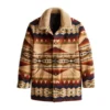 Billy Magnussen The Audacity Aztec Sherpa Jacket for sale