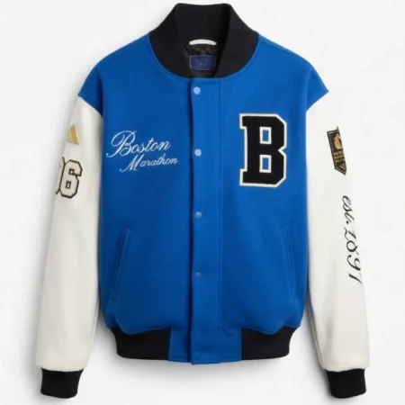 Boston Marathon 26 Adidas Varsity Jacket