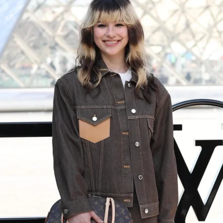 Buy Alysa Liu Louis Vuitton Fall 2026 Paris Fashion Show Denim Jacket