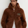 Buy McLaren Racing Shearling Hooded Jacket