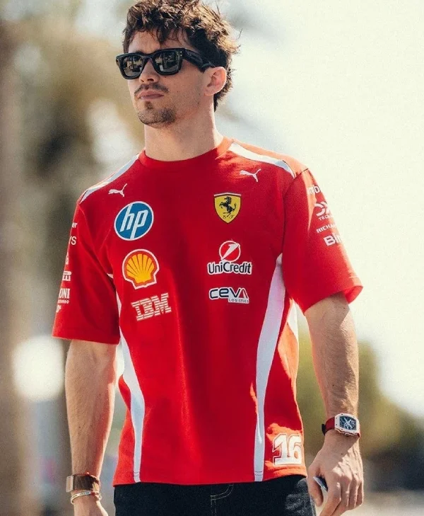 Buy Scuderia Ferrari Charles Leclerc 2026 T-Shirt