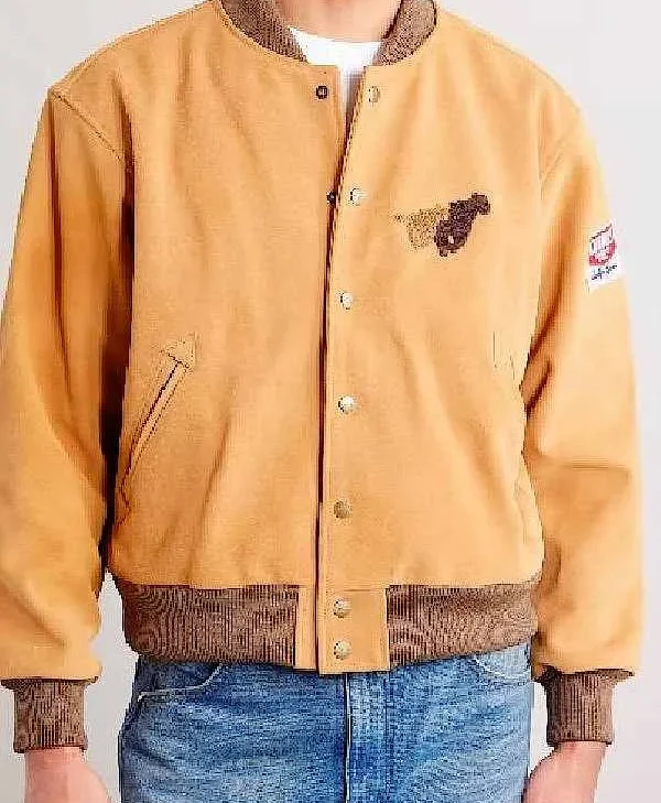 Buy The Today Show 2026 Rob Rausch Suede Varsity Jacket