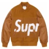Chenille Supreme Varsity Brown Jacket