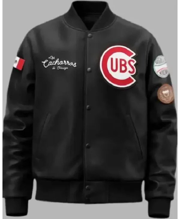Chicago Cubs 2026 Varsity Leather Jacket