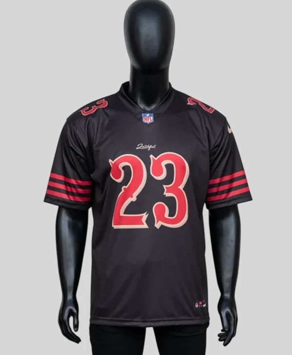 Christian McCaffrey San Francisco 49ers Rivalries Jersey
