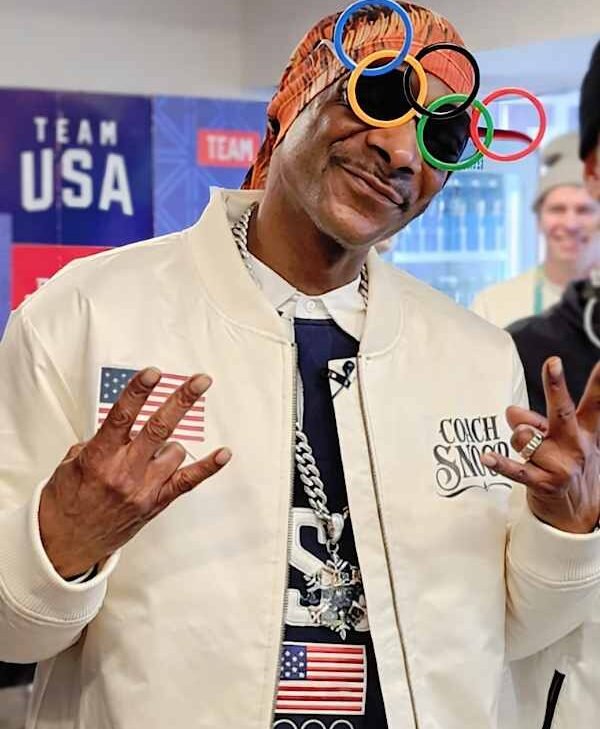 Coach Snoop’s Team USA Satin Bomber Jacket