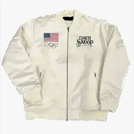 Coach Snoop’s Team USA Satin Bomber Jacket for sale
