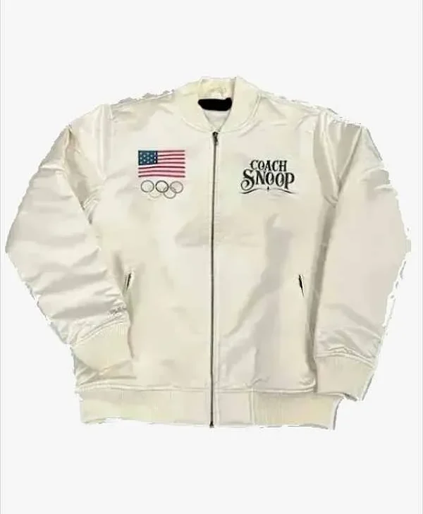 Coach Snoop’s Team USA Satin Bomber Jacket for sale