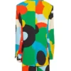 Colorblock blazer women