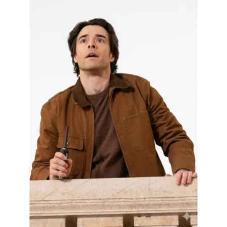 Corey Cott Brown Cotton Jacket