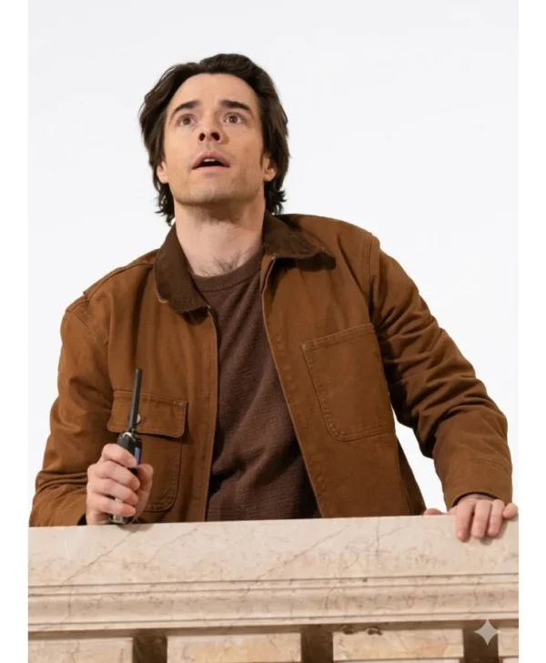 Corey Cott Brown Cotton Jacket