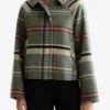 D’Arcy Carden plaid jacket