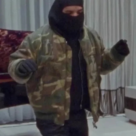 Drake Toosie Slide Raf Simons Riot Bomber Jacket