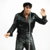 Elvis Presley Black Leather Costume