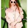 Emma Roberts Inspired Pink Jacket