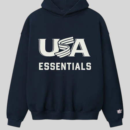 Essentials USA Baseball Sport Hoodie